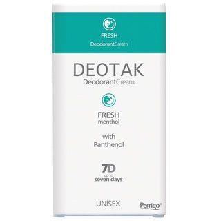 Deotak Unisex Cream Deodorant Fresh 35ml - Long-lasting Protection