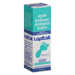 Foot Odor Preventive Cream 60ml - Freshens Feet | Lapitak