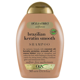 OGX Brazilian Keratin Smoothing Shampoo 13oz - Sulfate Free