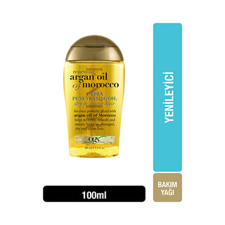 OGX Renewing Extra Argan Oil 100ml - For Dry & Damaged Hair | Hydrating Treatment