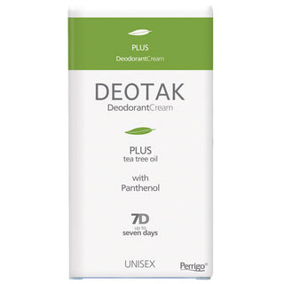 Deotak Unisex Cream Deodorant Plus 35ml - Tea Tree Oil Formula