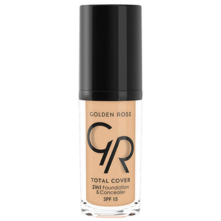 Golden Rose Total Cover 2in1 Foundation & Concealer 11 - High Coverage