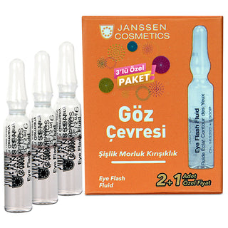 Janssen Cosmetics Eye Wrinkle Ampoules Set of 3 - Anti-Aging Treatment