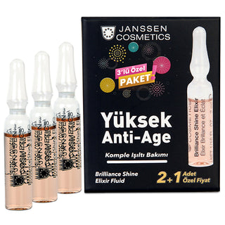 Janssen Cosmetics High Anti-Age Lux Ampoules 3-Pack - Instant Glow