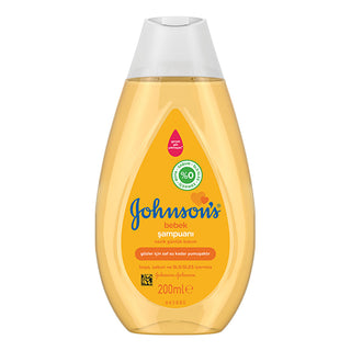 Johnson's Baby Shampoo 200ml - Gentle Formula for Newborns | Hypoallergenic