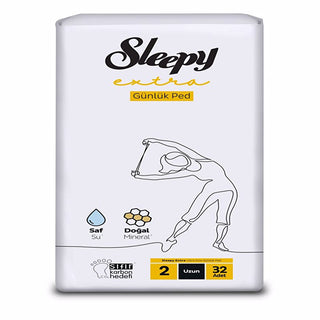 Sleepy Extra Super Long Pads - 32 Count | Premium Comfort