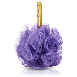 Eklips Purple & Yellow Ribbon Bath Sponge - Durable & Machine Washable