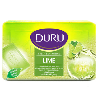 Duru Fresh Sensations Lime Bath Soap 150g - Exfoliating Cleanser