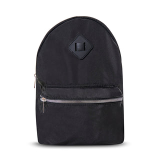 Eklips Black Backpack - 100% Polyester | Durable Travel Bag