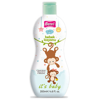 Benri Baby Lotion 200ml - Gentle Moisturizing Formula | Paraben-Free