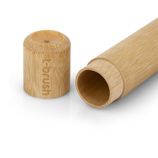 Bamboo Toothbrush Storage Case - Eco-Friendly Design | Travel Accessory