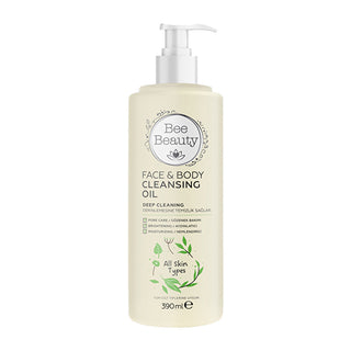 Bee Beauty Facial & Body Cleansing Oil 390ml - Gentle Cleanser | Hydrating