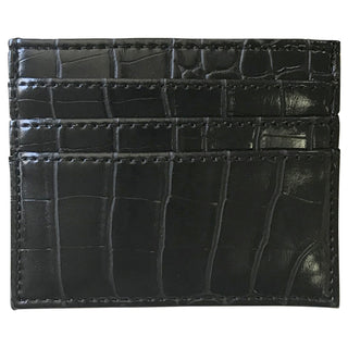 Eklips Croco Black Cardholder - Compact Design | Functional Accessory