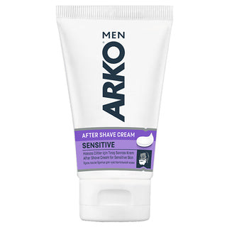 Arko Men Sensitive Post Shave Cream 50ml - Soothing Formula | Men’s Grooming