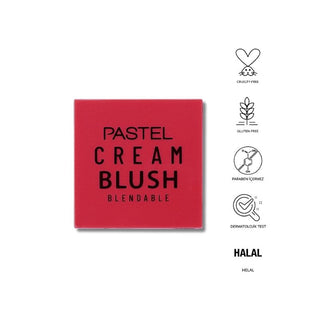 Pastel Profashion Cream Blush No. 48 - Lightweight Formula | Vegan