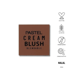 Pastel Profashion Cream Blush No: 50 - Lightweight Formula | 3.6g