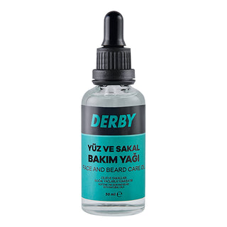 Derby Face & Beard Oil 50ml - Softening Formula | Premium Care