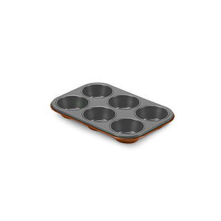 Aryıldız Granite Muffin Pan 6-Cup 11" | Durable Bakeware