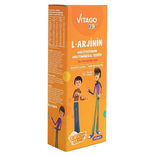 Vitago Kids L-Arginine Multivitamin Syrup 150ml - Immune Support | Triawell