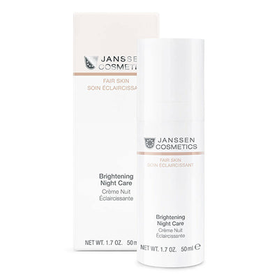 Janssen Cosmetics Brightening Night Care Cream 50ml - For Spot Prone Skin