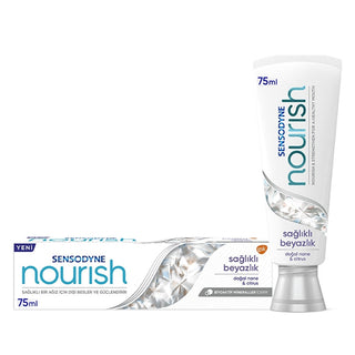 Sensodyne Nourish Healthy Whitening Toothpaste 75ml - Sensitive Care
