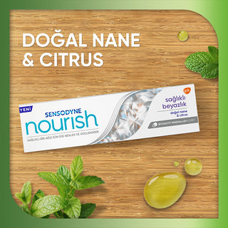 Sensodyne Nourish Healthy Whitening Toothpaste 75ml - Sensitive Care