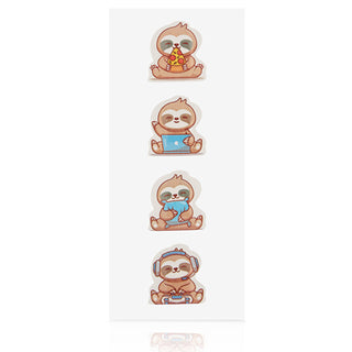 Fun Sloth Bandages 12-Pack - Latex-Free & Waterproof | Benri