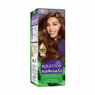 Wella Koleston Naturals Hair Color 6/73 Moonlight Brown - Intense Color
