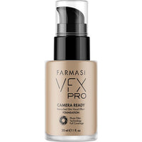 Thumbnail for Vfx Pro Camera Ready Foundation Natural Beige 10 30ml
