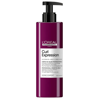 Curl Expression Defining Leave-In Jelly by L'Oréal - Curl Enhancing, Frizz Control & Heat Protectant for 3B-4C Hair Curl Expression Leave-In Jelly - Define Curls & Reduce Frizz curl defining leave-in, curl enhancing product, frizz control for curly hair, heat protectant for hair, paraben-free hair care, silicone-free hair product, curl expression leave-in jelly, hydrating hair product, medium hold styling product, curly hair care, coily hair products, wavy hair styling, leave-in conditioner, hair styling pr