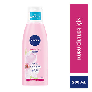 NIVEA Soothing Toner for Dry Skin 200ml - Hydrating Formula | Gentle Cleanse
