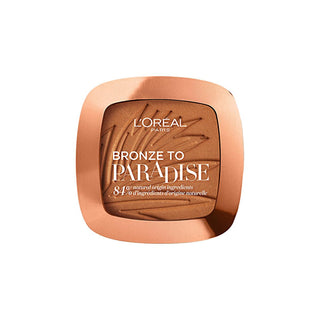 Loreal Paris Bronze to Paradise Matte Bronzing Powder - Natural Tanning with Coconut & 84% Natural Ingredients Loreal Paris Bronze to Paradise Matte Bronzing Powder Loreal Paris Bronze to Paradise, Mat Bronzlaştırıcı Pudra, Natural tanning powder, Matte finish tanning product, Coconut-infused beauty product, Sunless tanning, Natural ingredients, Long-lasting tan, Beauty products for everyday use, Special occasion makeup, Post-summer skincare routine, Tanning essentials, Makeup for natural look, Glowing skin