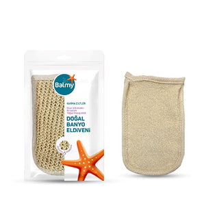 Natural Sisal Exfoliating Bath Glove - Double-Sided | 100% Organic