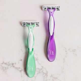 Bic Women's Razors - Soleil Escape 3-Blade Disposable Razors for Women with Lavender & Eucalyptus Scent Bic Women's Razors - 3-Blade Disposable with Lavender & Eucalyptus Women's Razors, Spa-inspired Shaving, Sensitive Skin Shaving, Disposable Razors for Women, Scented Shaving Products, Lavender Shaving Products, Eucalyptus Scented Razors, Comfortable Shaving, Smooth Shaving Experience, Personal Care, Shaving Essentials, Women's Grooming, Bic Razors