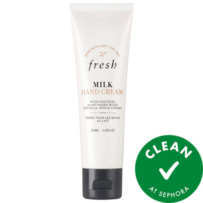 Milk Hydrating Hand Cream - Intensely Moisturizing, Plant-Based Skincare for Dry Hands - Natural Hand Cream for Normal, 