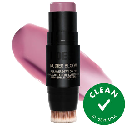 Nudies Cream Blush Stick: Natural Matte, Vegan, Cruelty-Free Multi-Use Cheek, Eye & Lip Color - Hypoallergenic & Fragran