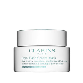 Clarins Cryo-Flash Cream-Mask: Cooling, Hydrating & Revitalizing Anti-Aging Facial Mask | Reduce Pores & Fine Lines Clarins Cryo Facial Mask: Cooling, Hydrating & Anti-Aging Cryo facial mask, Cooling face mask, Clarins face mask, Anti-aging face mask, Hydrating cream mask, Skin revitalizing mask, Pore minimizing mask, facial mask, cryo mask, cooling mask, hydrating mask, revitalizing mask, anti-aging, pore minimizing, skin care, face treatment, beauty, Clarins, gifts for her, skin refreshment, fine lines, t