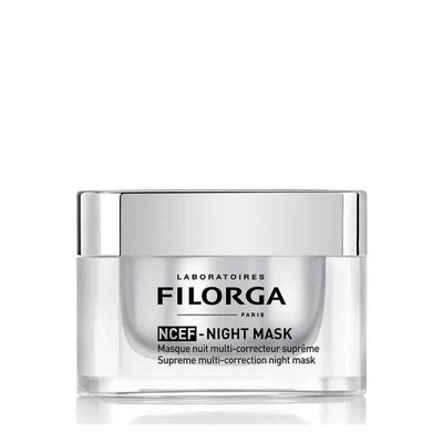 Filorga NCEF Night Mask 50ml - Anti-Aging Hydrating Nighttime Skincare for Stressed Skin