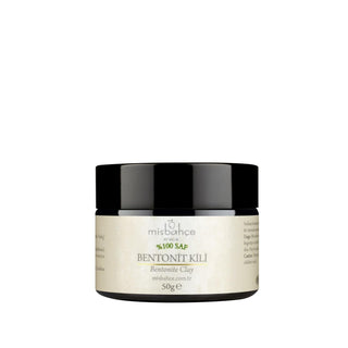Misbahçe Sodium Bentonite Clay 50g - Natural Detoxifying Clay for Skincare & Health Misbahçe Sodium Bentonite Clay 50g - Natural Skincare Sodium Bentonite Clay, Natural Clay, Cosmetic Clay, Detoxifying Clay, Natural Skincare, Clay for Facial Masks, Health and Beauty Natural Products, Skincare, Natural Health Products, Chemical-Free Skincare, Facial Masks, Skincare Routine, Health Conscious, Sensitive Skin, Natural Ingredients, Misbahçe