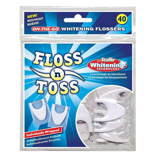 Staino Floss 'n Toss Dental Floss Picks - 40 Individually Wrapped Picks for Optimal Oral Hygiene Staino Floss 'n Toss Dental Floss Picks - 40 Count dental floss, pre-threaded floss, oral hygiene products, Staino floss, individually wrapped floss picks, oral care, dental care, hygiene products, convenience oral hygiene, travel oral hygiene, easy flossing