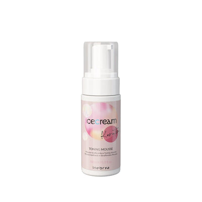 Inebrya Ice Cream Keratin Toning Hair Care Product - Nourishes & Strengthens Hair, Enhances Color Tone - 5.07 fl oz