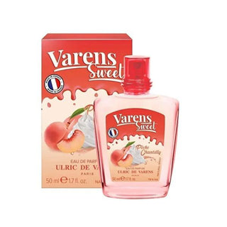 Ulric De Varens Sweet Peche Chantilly EDP Women's Perfume - Fruity, Vanilla Fragrance, 50ml Ulric De Varens Sweet Peche Chantilly EDP - Women's Perfume Women's perfume, Fruity perfume, Sweet fragrance, Peach scent, Vanilla perfume, EDP, 50 ml perfume, Dessert-inspired fragrance, Creamy fragrance, Women's fragrances, Gourmand perfume, Floral perfume
