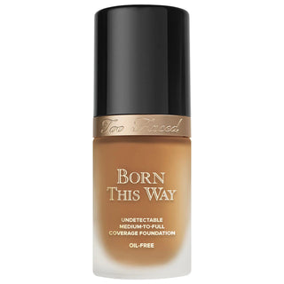Too Faced Born This Way Natural Finish Longwear Liquid Foundation - Oil-Free, Vegan, Gluten-Free, Cruelty-Free Makeup Born This Way Liquid Foundation - Natural Finish, Longwear, Oil-Free liquid foundation, natural finish foundation, longwear foundation, oil-free foundation, vegan cosmetics, gluten-free makeup, cruelty-free beauty products, makeup, face makeup, foundation, Too Faced, Born This Way, natural finish, long-lasting makeup, sensitive skin friendly, acne-prone skin, hydrating foundation, paraben-fr