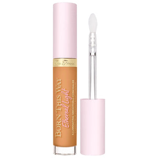 Too Faced Born This Way Ethereal Light Illuminating Smoothing Concealer - Long-Lasting, Waterproof Under Eye Concealer with Hyaluronic Acid Too Faced Born This Way Concealer - Waterproof & Long-Lasting concealer, under eye concealer, liquid concealer, cruelty-free concealer, waterproof concealer, hyaluronic acid concealer, Too Faced, makeup, face makeup, cosmetics, beauty products, under eye coverage, long-lasting concealer, natural finish, medium coverage