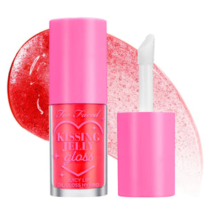Kissing Jelly: Ultra-Hydrating, Non-Sticky Lip Oil Gloss | Vegan & Cruelty-Free for Soft, Sheer Color & 12-Hour Moisture Kissing Jelly Lip Oil Gloss: Hydrating, Non-Sticky, Vegan Lip oil, Lip gloss, Moisturizing lip oil, Non-sticky lip gloss, Vegan lip oil, Cruelty-free lip gloss, Hydrating lip oil, Sheer lip color, Jojoba oil lip gloss, Sunflower seed oil lip oil, Lip care, Lip treatment, Vegan beauty, Cruelty-free beauty, Hydrating lip gloss, Non-sticky lip oil, Soft lips, Smooth lips, Long-lasting moistu
