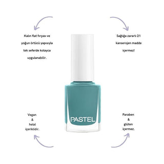 Pastel Oje - Vegan, Cruelty-Free Nail Polish with Wide Range of Pastel Colors Pastel Oje Vegan Nail Polish - Cruelty-Free & Chemical-Free Pastel Nail Polish, Vegan Nail Polish, Cruelty-Free Cosmetics, Halal Nail Care, Chemical-Free Beauty Products, Nail Care, Vegan Beauty, Cruelty-Free Beauty, Halal Beauty, Pastel Colors, Matte Nail Polish, Glossy Nail Polish, Easy Application Nail Polish, Healthy Nail Care