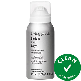 Living Proof Mini Perfect hair Day (PhD) Advanced Clean Dry Shampoo - Vegan, Sulfate-Free Hair Care for Fine to Thick Hair Living Proof PhD Advanced Clean Dry Shampoo - Vegan & Sulfate-Free Dry Shampoo, Advanced Clean Hair Care, Vegan Hair Products, Sulfate-Free Hair Care, Clean Beauty Hair Products, Hair Care, Mini Size, Fine Hair, Medium Hair, Thick Hair, Straight Hair, Wavy Hair, Curly Hair, Oily Scalp, Dryness, Lack of Shine, Convenient Hair Care, Natural Hair Care, Eco-Friendly Hair Products, Cruelty-F