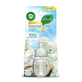 Air Wick Air Freshener Refill - Long-Lasting Fragrance, Natural Oil Essences, Adjustable Intensity Air Wick Refill - Long-Lasting Home Fragrance Air Wick, air freshener refill, long-lasting fragrance, natural oil essences, adjustable fragrance intensity, 360-degree fragrance diffusion, home fragrance, air care, automatic fragrance, convenient fragrance solution