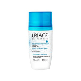 Uriage Gentle Deodorant Roll-On for Sensitive Skin - 24 Hour Protection, Non-Sticky, Alcohol-Free, Paraben-Free Uriage Gentle Deodorant Roll-On - 24 Hour Protection gentle deodorant, sensitive skin care, aluminum chlorohydrate deodorant, non-sticky deodorant, alcohol-free deodorant, paraben-free deodorant, 24-hour deodorant protection, Uriage deodorant roll-on, personal care, cosmetics, roll-on deodorant, antiperspirant, natural ingredients, skin comfort