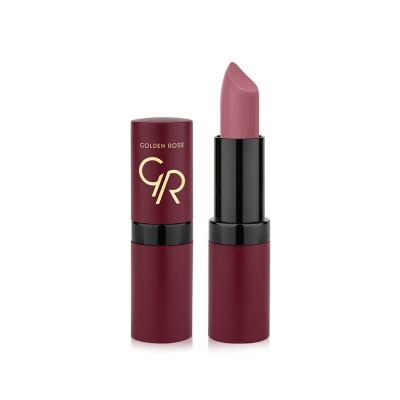 Golden Rose Velvet Matte Lipstick - Intense Color, Moisturizing, Long Lasting & Paraben Free - Matte Lip Color Ruj No:02
